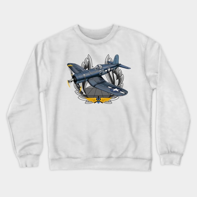 F4U Corsair Crewneck Sweatshirt by sibosssr